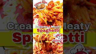 Sweet style Pinoy spaghetti recipe ala Jollibee [upl. by Thordis]