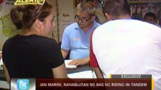 24 Oras Jan Marini nahablutan ng bag ng ridingintandem [upl. by Trainer]