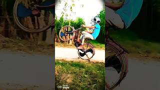 Cycle wheeli youtubeshorts stunt cycle automobile cycleworld stuntbike cyclescheme bycycle [upl. by Ihcur]