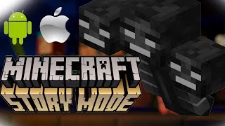 WITHER  MINECRAFT Story Mode Mobile  Lets Play MC SM Android iOS DeutschGerman HD1 [upl. by Basilio]