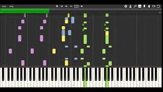 Thomas Theme On Synthesia  Sudrian Afro Short Version [upl. by Mohorva161]