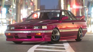 Nissan Skyline GTSR R31 bosozoku GT7 ASMR [upl. by Bornie]