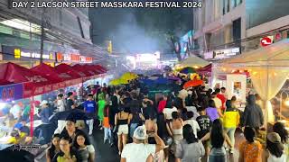 Day 2 Lacson Street Masskara 2024 [upl. by Notnef]