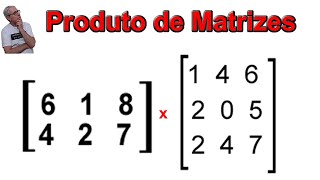 GRINGS  Produto de Matrizes ou Multiplicação de Matrizes  Aula 3 [upl. by Burwell]