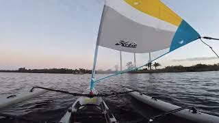 Hobie Tandem Island Creek Sail [upl. by Ventura512]