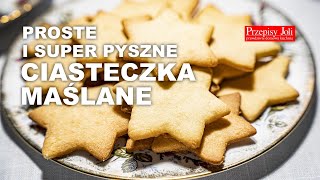 PROSTE I SUPER PYSZNE CIASTECZKA MAŚLANE  SEKRETNY PRZEPIS Z MOJEGO DOMU  4K [upl. by Haldeman]