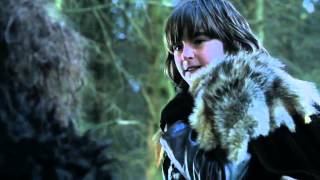 Robb Stark amp Theon Greyjoy Bran stark  Game of Thrones 1x06 HD [upl. by Navannod]