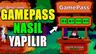 Robloxta Gamepass Nasıl Yapılır 2024  Roblox Pls Donate Nasıl Yapılır [upl. by Roselyn]