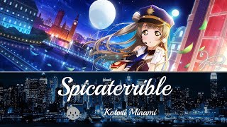 Spicaterrible  Kotori Minami Full Kanji Romaji English [upl. by Hamitaf192]