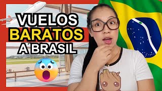 ✈CÓMO COMPRAR PASAJES AÉREOS BARATOS para VIAJAR a BRASIL  Rápido y seguro 😊 [upl. by Lamson]