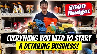 How To Start a Car Detailing Business With Only 500 in 2024  Detailing Beyond Limits [upl. by Enait302]