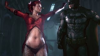 POISON IVY HIEDRA VENENOSA LE COQUETEA A BATMAN  Arkham Knight Español [upl. by Airak]