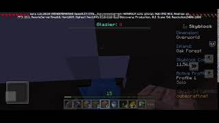 playing mincraft cubecraft SkyBlock part 5 NEW ISLAND [upl. by Otipaga]