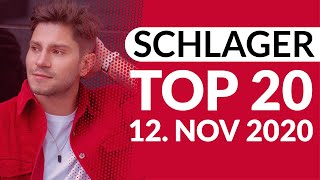 SCHLAGER CHARTS TOP 20  Die Wertung vom 12 November 2020 [upl. by Atilem528]