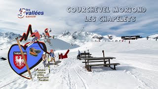 3 Vallées Courchevel Moriond les chapelets [upl. by Guilbert767]