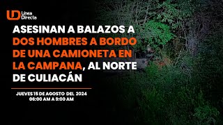 Asesinan a balazos a dos hombres a bordo de una camioneta🛻 en La Campana al norte de Culiacán [upl. by Pallaten126]