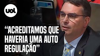 Flávio Bolsonaro critica STF após fala de Barroso sobre bolsonarismo ‘Autocrítica não vem’ [upl. by Eaton]