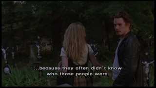 Before Sunrise clip7 quotCemetary of the No Namequot [upl. by Keynes]