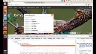 How to download Bing wallpapers via Mozilla Firefox and Firebug [upl. by Miarzim]