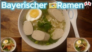 Sensationelles Outdoor Rezept Bayerischer 🎌Ramen🇯🇵 [upl. by Rudich580]