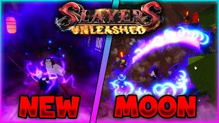 THIS DEMON SLAYER GAME HAS THE BEST MOON BREATHING  Slayers Unleashed 2023 Update  NEW CODES [upl. by Kong]