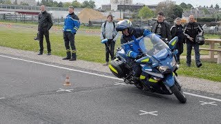 STAGE MOTO GENDARMERIE  13 mai 2017 EDSR 41 [upl. by Haldan]