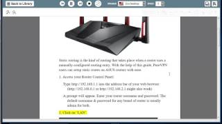 PureVPN Guide Set up Static Routes on ASUS Router [upl. by Lottie]