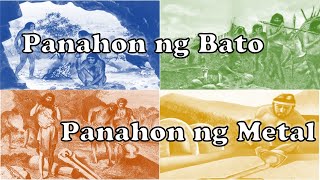 Panahon ng Bato at Panahon ng Metal [upl. by Ynohtnacram]