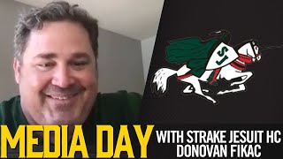 Interview with Strake Jesuit Head Football Coach Donovan Fikac [upl. by Ynhoj]