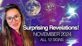 NOVEMBER is LIT with SURPRISES amp Twists November 2024 Horoscopes All 12 Signs  Timestamps [upl. by Unni]