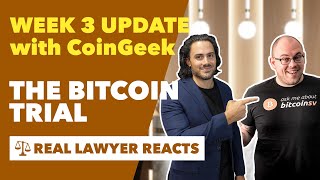 LIVE Kleiman v Wright Week 3 Trial Update W CoinGeek [upl. by Rozamond729]