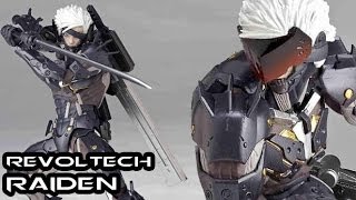 Revoltech Metal Gear Rising Revengeance RAIDEN Figure Review [upl. by Adekahs143]