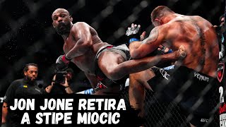 Jon Jone retira a Stipe Miocic [upl. by Skutchan269]