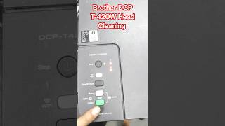 Brother DCP T420W Head Cleaning Full Reset button ink pad brother service PrinterSupportSoftware [upl. by Hett]