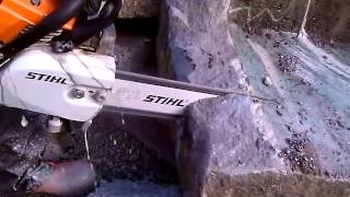 STIHL GS 461  Sandstein [upl. by Colline]