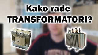 Kako rade TRANSFORMATORI  Princip rada [upl. by Laurianne]