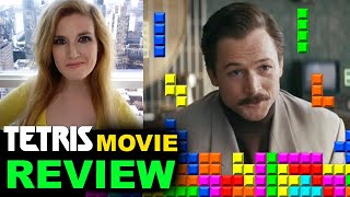 Tetris Movie REVIEW  Apple TV 2023  Taron Egerton [upl. by Darra]