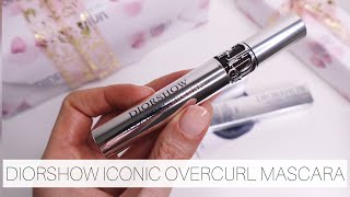 DIORSHOW MASCARA review NEW RELEASE  DIOR ICONIC OVERCURL MASCARA [upl. by Macilroy]