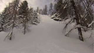 Freeride in La Thuile [upl. by Dominick]