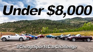 8 Under 8000  Cheap Sports Car Showdown Part 1  Everyday Driver [upl. by Aitra]