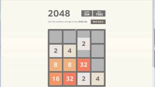 2048 game completed in record time [upl. by Llehcal]