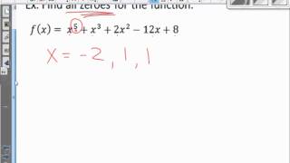 Finding the zeroes of a 5th degree polynomial [upl. by Elicia]