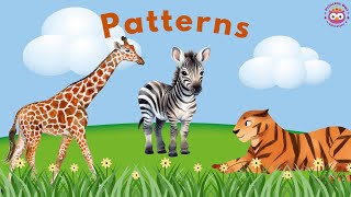 Patterns for Kids  Learning AB Patterns  Pattern Practice for Children [upl. by Einnod]