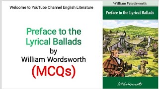 Preface to the Lyrical Ballads by William Wordsworth MCQs in UrduHindi [upl. by Kolnos]