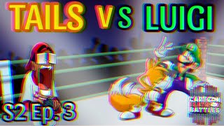 Tails Vs Luigi  Cartoon Beatbox Battles [upl. by Melise]