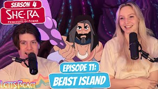 HES ALIVE  Shera Season 4 Reaction  Episode 11 “Beast Islandquot [upl. by Violet]