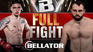 Full Fight  Jordan Newman v Jayden Taulker  Bellator 288 [upl. by Yremogtnom130]