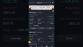 Crypto Trading in Binance  Live Trading Results trading scalping bitcoin [upl. by Nassir]