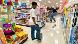 Skating In Target [upl. by Lemar823]