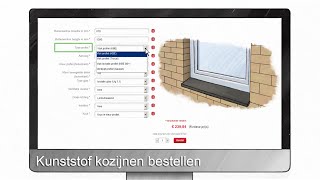 Kunststof kozijnen online bestellen bij webshop creonkozijnennl [upl. by Atirb]